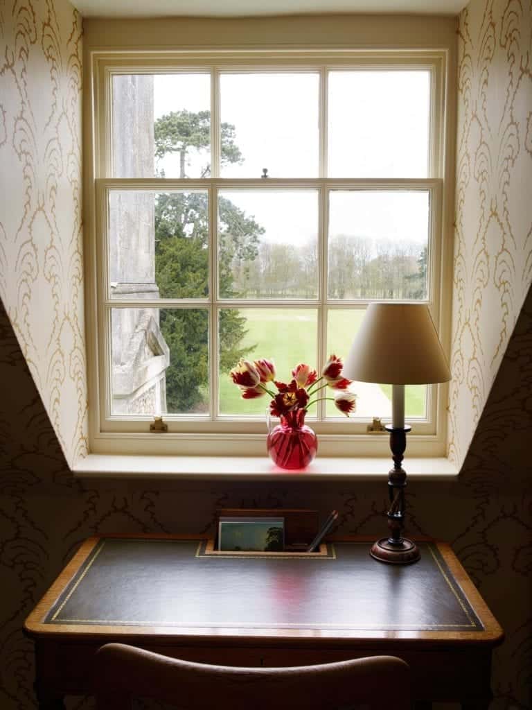 Desks aplenty at Farleigh House with far-reaching views