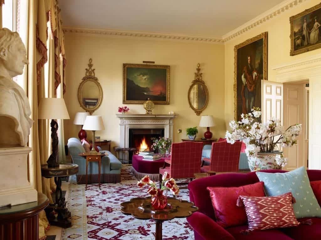 Cosy drawing rooms for evening gatherings